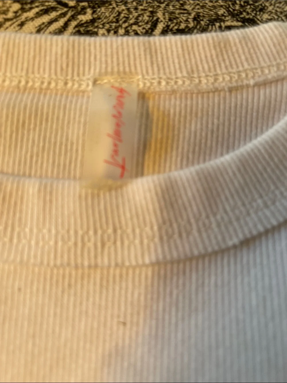 Free people movement stretchy white cropped top - Picture 3 of 6